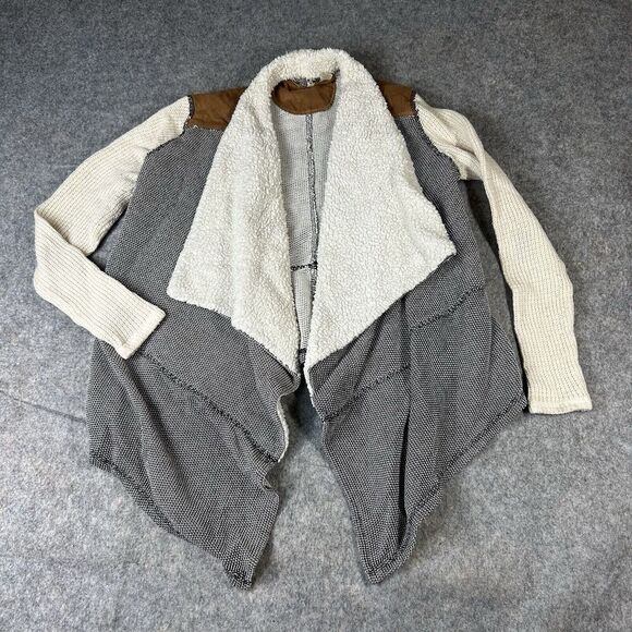 Gimmicks by BKE Cardigan Women’s Medium Wrap Open Front Boho Cowgirlcore - Picture 1 of 7